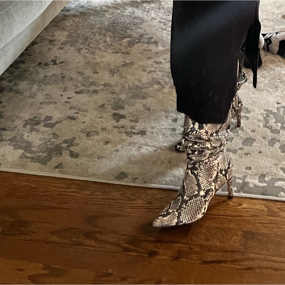 BCBGeneration Marlo Python Boots - Picture 3 of 7